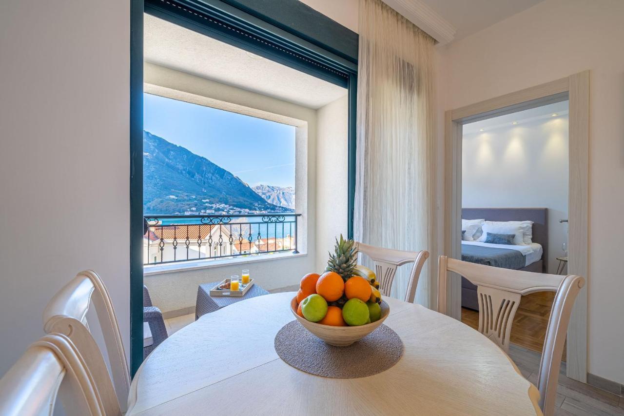 Boka View Luxury Suite - With Free Garage Parking Kotor Exterior foto